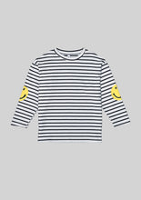 Load image into Gallery viewer, Striped Happy Face Long Sleeve Shirt
