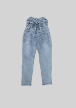 Load image into Gallery viewer, Ruffled Blouse + High Waisted Jean Set