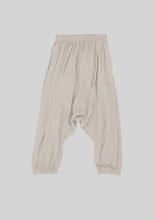 Load image into Gallery viewer, Beige Cropped Harem Pants