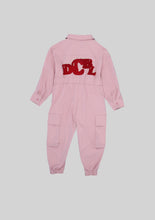 Load image into Gallery viewer, Pink Boilersuit with Chenille 'DCBL' Patch