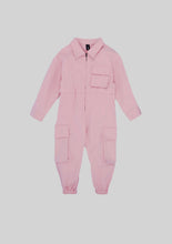 Load image into Gallery viewer, Pink Boilersuit with Chenille 'DCBL' Patch