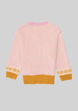 Load image into Gallery viewer, Pink Fair Isle Cardigan