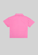 Load image into Gallery viewer, Pink Patched Button Up + Tie
