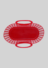 Load image into Gallery viewer, Red Jelly Grid Tote