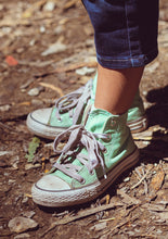 Load image into Gallery viewer, Mint Canvas High Tops