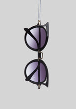 Load image into Gallery viewer, Black Cat Eye Sunglasses