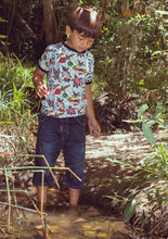 Load image into Gallery viewer, Blue Denim Bermuda Shorts