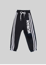Load image into Gallery viewer, 'HUMAN' Black Joggers