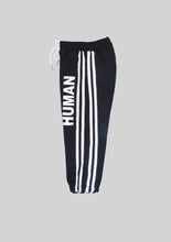 Load image into Gallery viewer, 'HUMAN' Black Joggers
