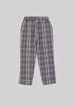 Load image into Gallery viewer, Blue Plaid Retro Slacks