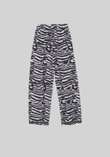Load image into Gallery viewer, Gray Zebra Print Sweats