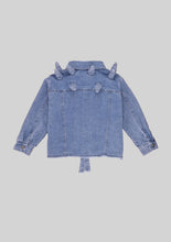 Load image into Gallery viewer, Spiked Denim Jacket
