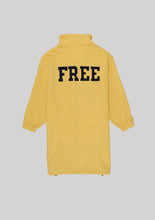 Load image into Gallery viewer, Yellow 'FREE' Sweater Trench