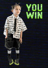 Load image into Gallery viewer, Alpha Coded Shirt + Tie