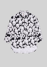 Load image into Gallery viewer, Smiley Oversized Jean Jacket