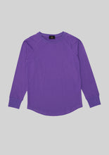 Load image into Gallery viewer, Purple Thumbs Up Long Sleeve Shirt