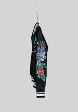 Load image into Gallery viewer, Six Bunnies Rock n’ Roll Varsity Jacket