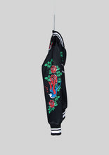 Load image into Gallery viewer, Six Bunnies Rock n’ Roll Varsity Jacket