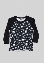 Load image into Gallery viewer, Six Bunnies Bones Raglan