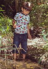 Load image into Gallery viewer, Six Bunnies Tattoo Ringer Tee