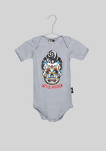 Load image into Gallery viewer, Six Bunnies Sugar Skull Rocker Romper