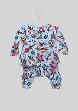 Load image into Gallery viewer, Six Bunnies One-Piece Tattoo Playsuit