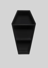 Load image into Gallery viewer, Sourpuss Black Coffin Mini Shelf