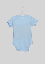 Load image into Gallery viewer, Baby Teith Bowie "Stardust” Blue Bodysuit