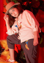 Load image into Gallery viewer, Chic Origami Blouse + Skort Set