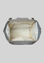 Load image into Gallery viewer, Gray Canvas Euro Diaper Bag