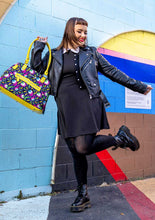 Load image into Gallery viewer, Sourpuss Electric Eyeballs Day Trip Bag