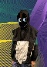 Load image into Gallery viewer, Color-Blocked Geometric Windbreaker