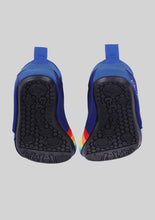 Load image into Gallery viewer, Blue Rainbow Slip Ons