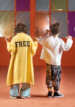 Load image into Gallery viewer, Yellow 'FREE' Sweater Trench
