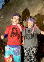 Load image into Gallery viewer, Gray Zebra Print Sweats