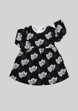 Load image into Gallery viewer, Metallimonsters Pumpkin Hearts Dress