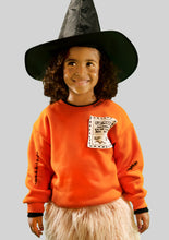 Load image into Gallery viewer, Orange Interactive Sweatshirt with Fabric Marker