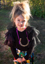 Load image into Gallery viewer, Tulle Ruffled Shoulder Top