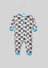 Load image into Gallery viewer, Six Bunnies Sugar Skulls White Playsuit