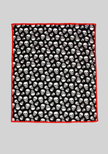 Load image into Gallery viewer, Sourpuss Lust for Skulls Blanket
