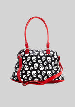 Load image into Gallery viewer, Sourpuss Lust for Skulls Day Trip Bag