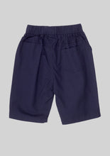 Load image into Gallery viewer, Navy Blue Smiley Drawstring Shorts