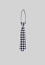 Load image into Gallery viewer, B+W Checkered Tie