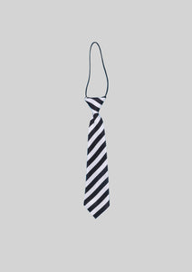 B+W Horizontal Striped Tie