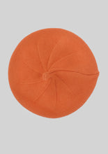Load image into Gallery viewer, Tangerine Acorn Beret