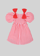Load image into Gallery viewer, Bows and Stripes Forever Dress