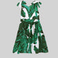 Tropical Leaf Tank Dress