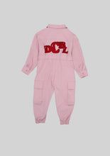Load image into Gallery viewer, Pink Boilersuit with Chenille &#39;DCBL&#39; Patch