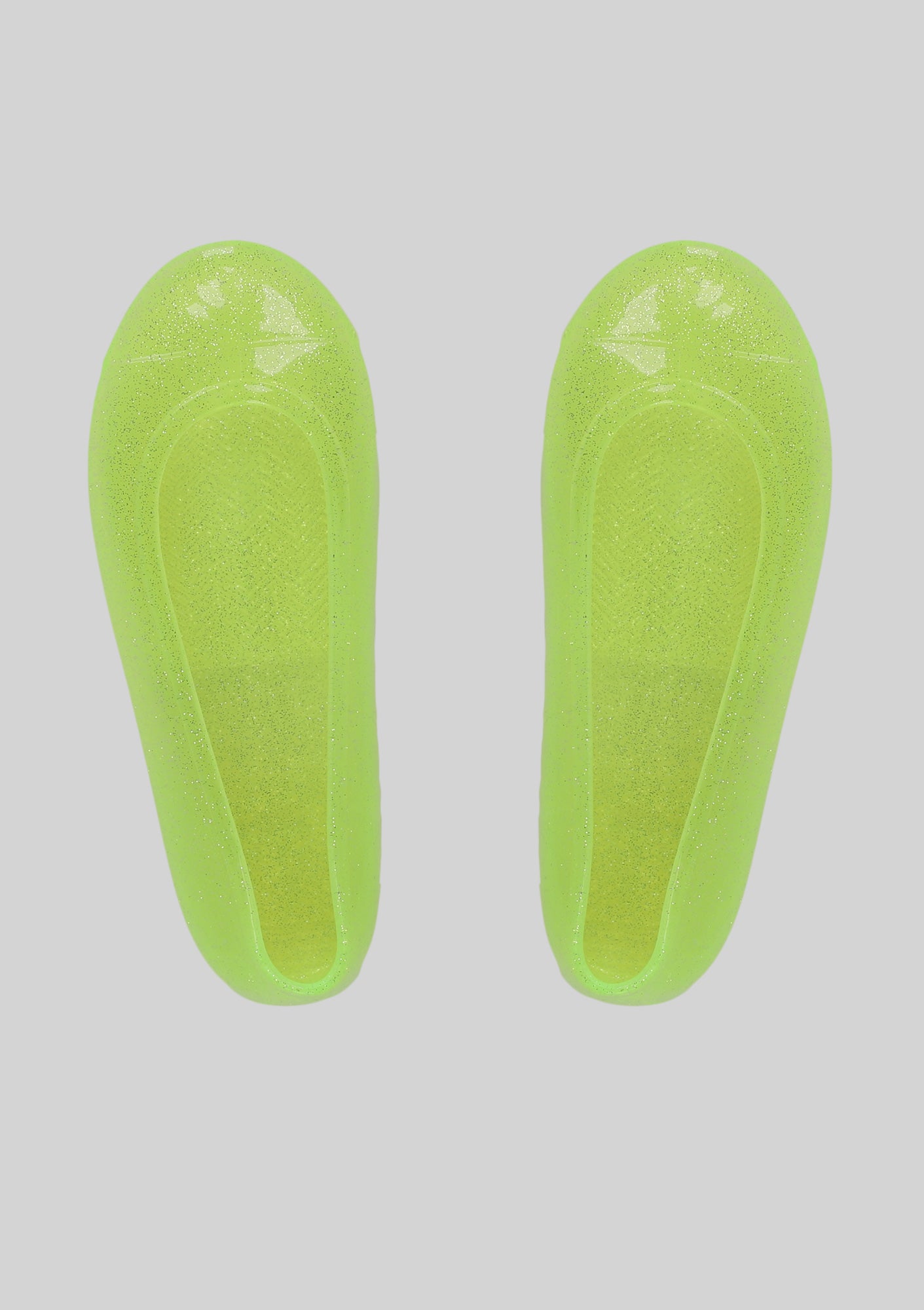 Chartreuse Jelly Flats