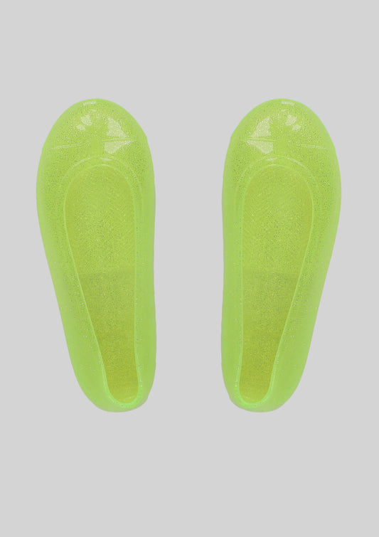 Chartreuse Jelly Flats